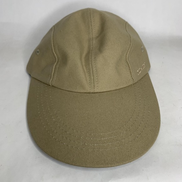 Filson Hat Cap Strap Back Small Tan Green Canvas Outdoor Duck Bill Mens USA - Picture 1 of 6